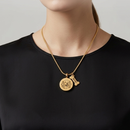 Pawora Memory Dog Necklace